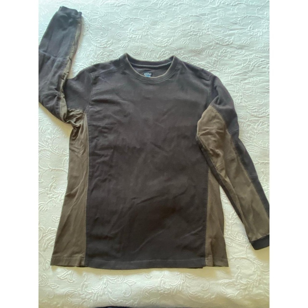 KÜHL Kommando Crew Long Sleeve Shirt Wildfibre Athletic Men Large s41